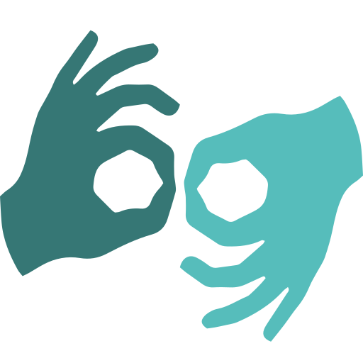 Symbol języka migowego
