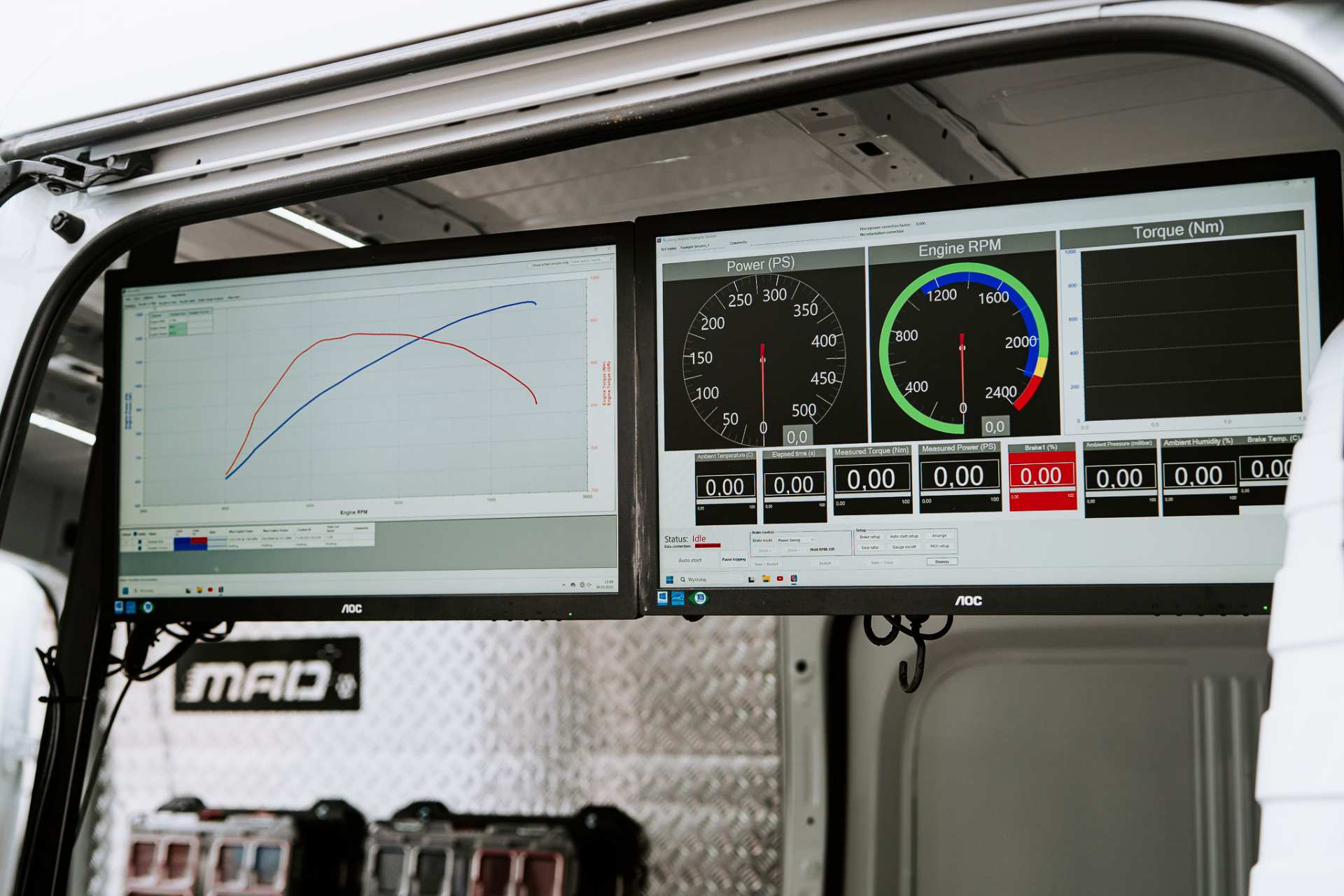 Mobilny Agro Dynamometr, MAD