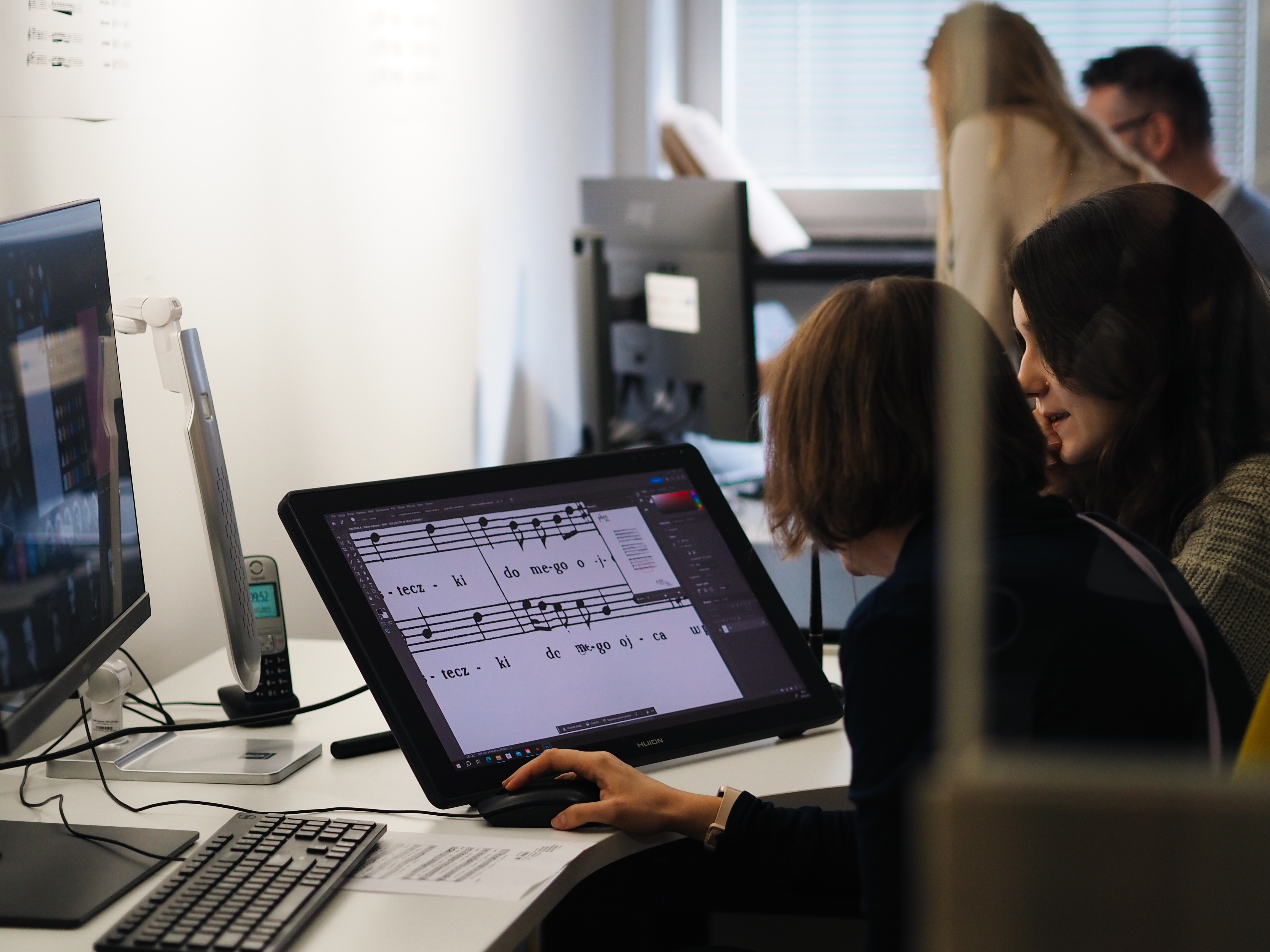 Digitalizacja zapisów nutowych, fot. K. Posacka / PWM